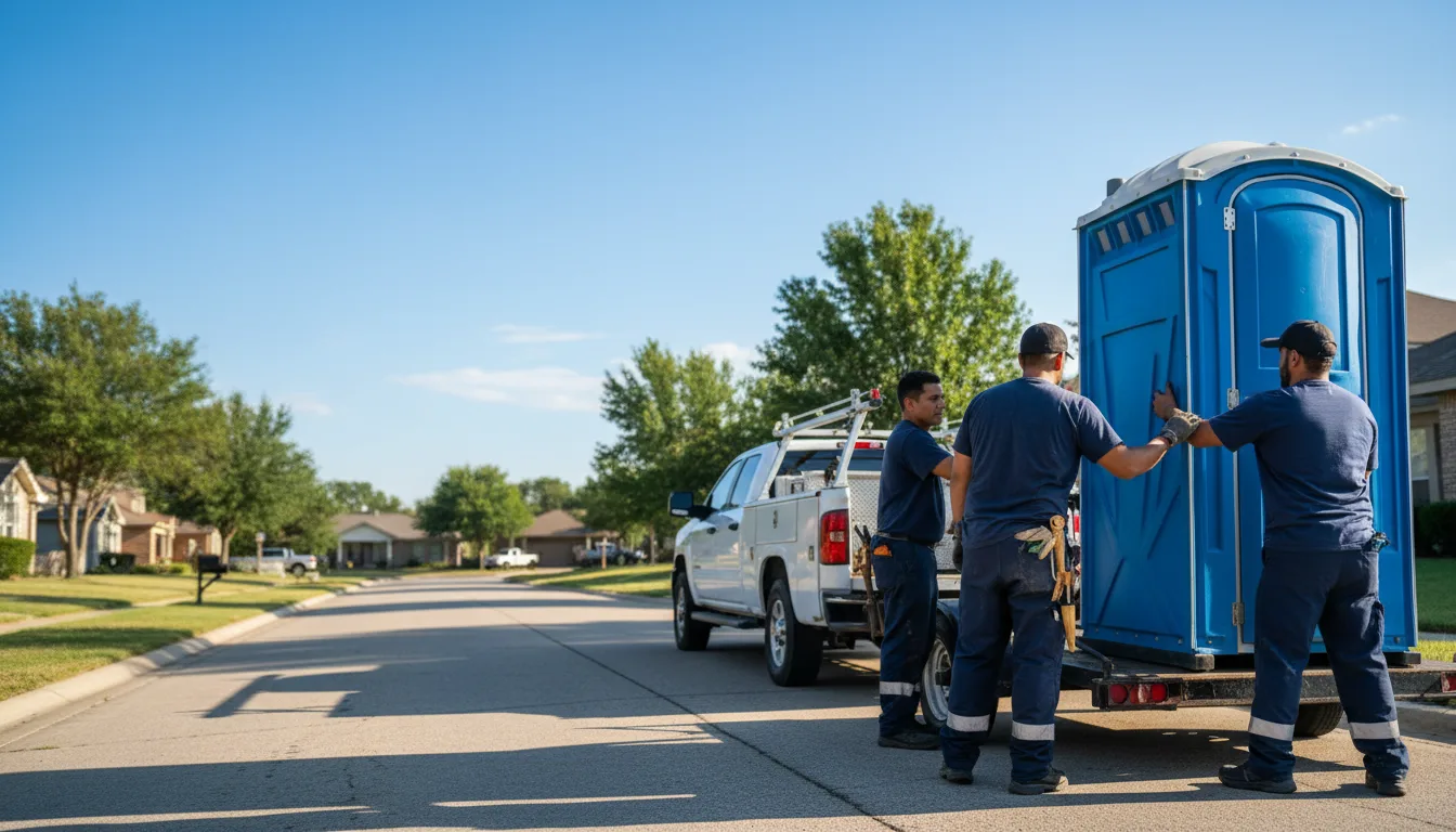 Portable Toilet Rental in Jamestown, OH near me